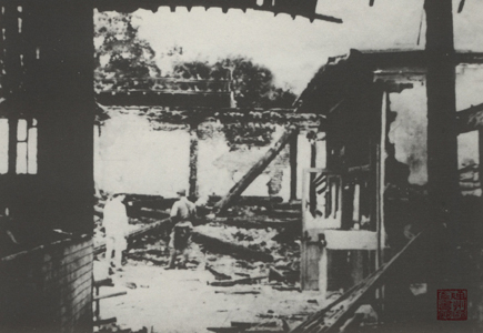 起义军摧毁日寇驻通州办事机构驻地